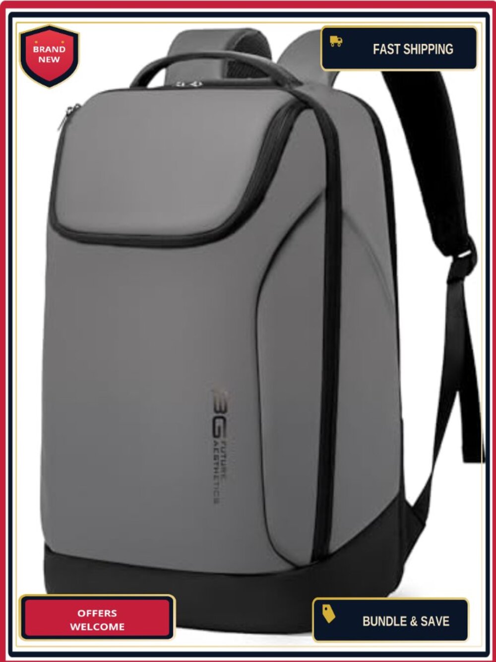 Business Laptop Backpack Women Men Durable Waterproof Anti Theft USB Port